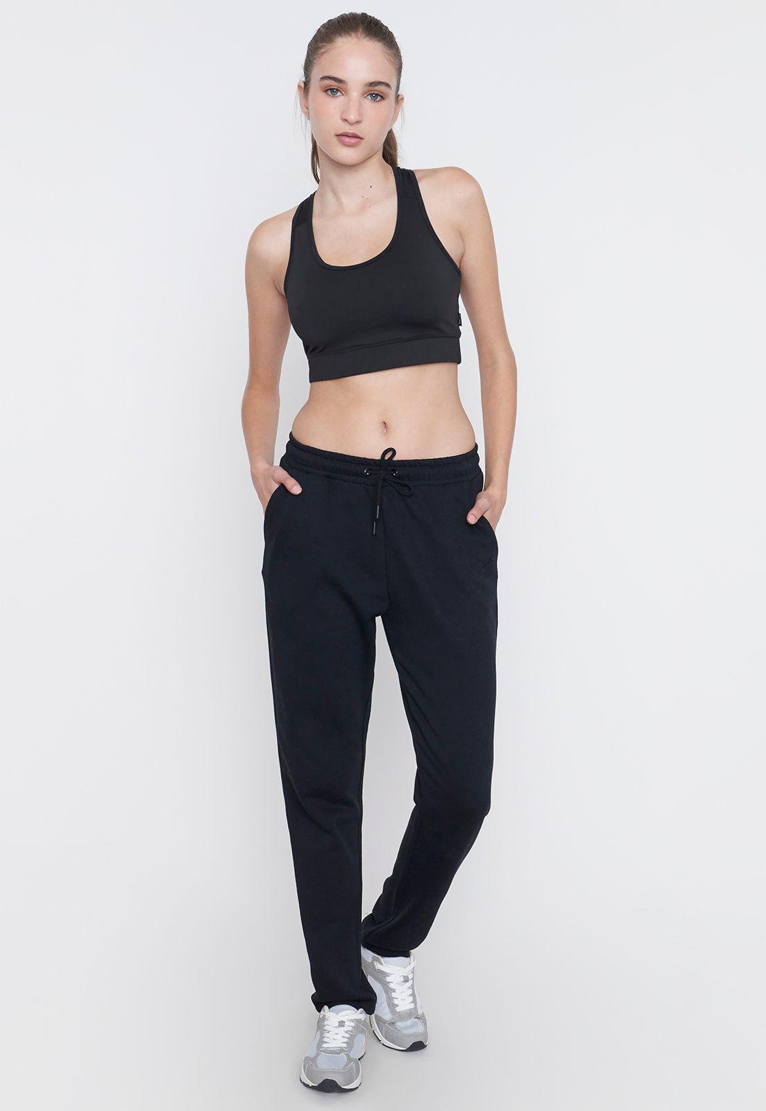Buzo Mujer Deportivo Pitillo Color Negro Corona-0