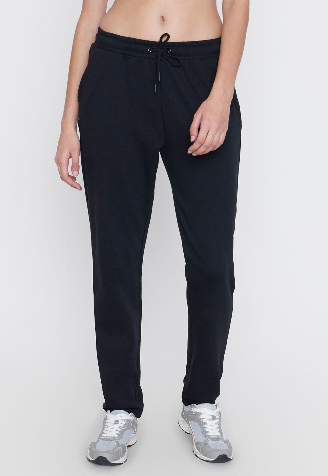 Buzo Mujer Deportivo Pitillo Color Negro Corona-1