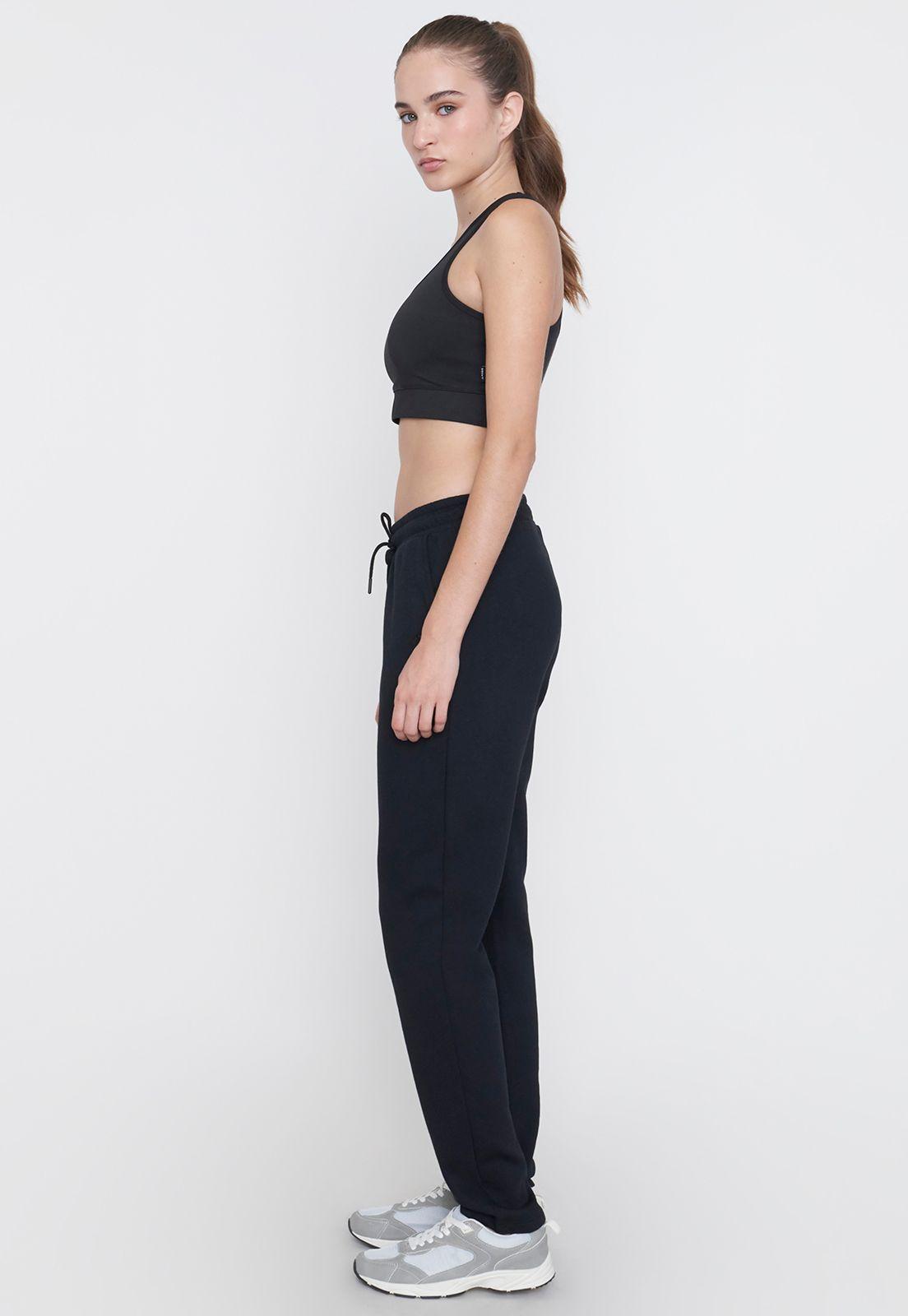 Buzo Mujer Deportivo Pitillo Color Negro Corona-3