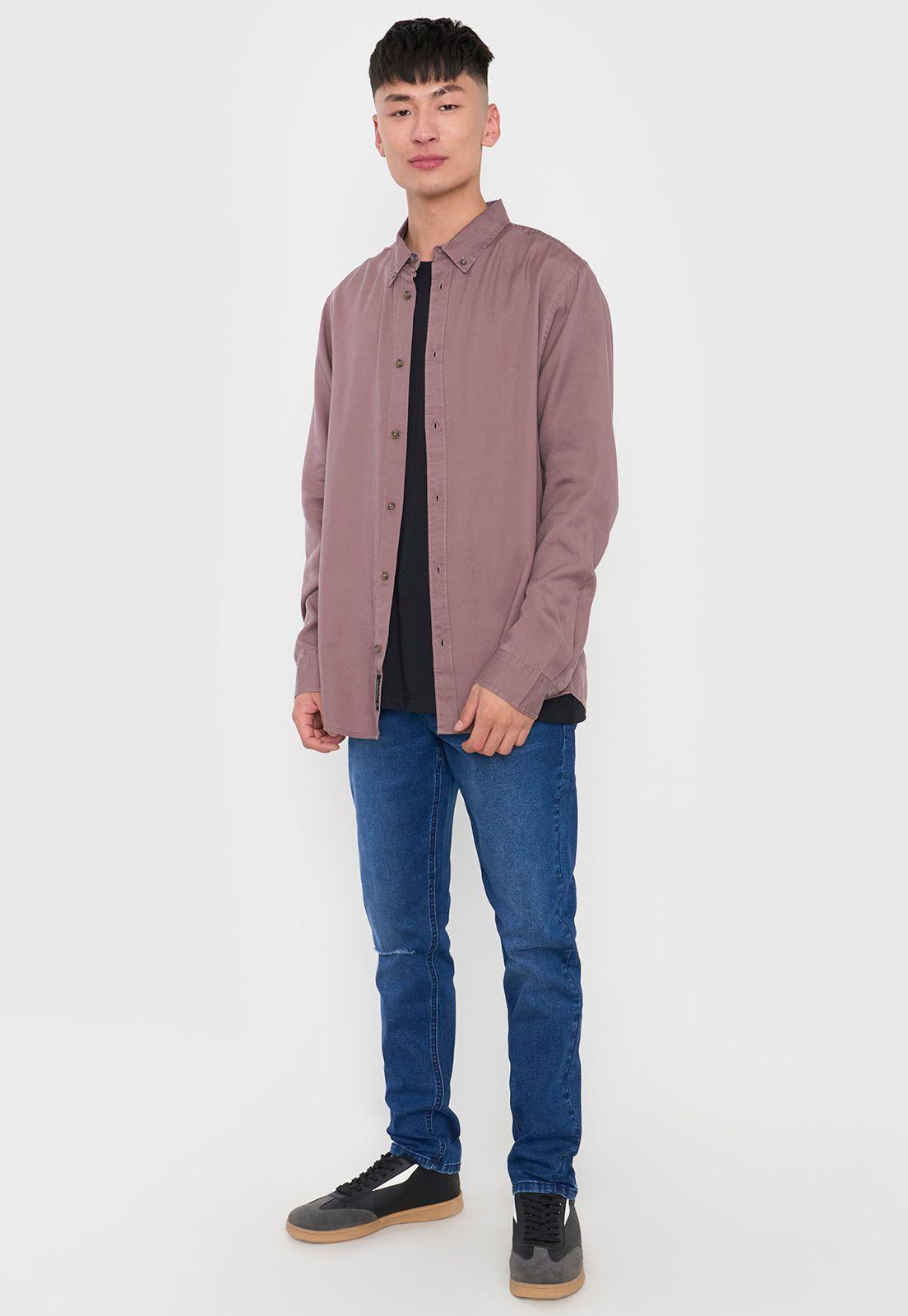 Camisa Hombre Liviana Rosado Corona-3