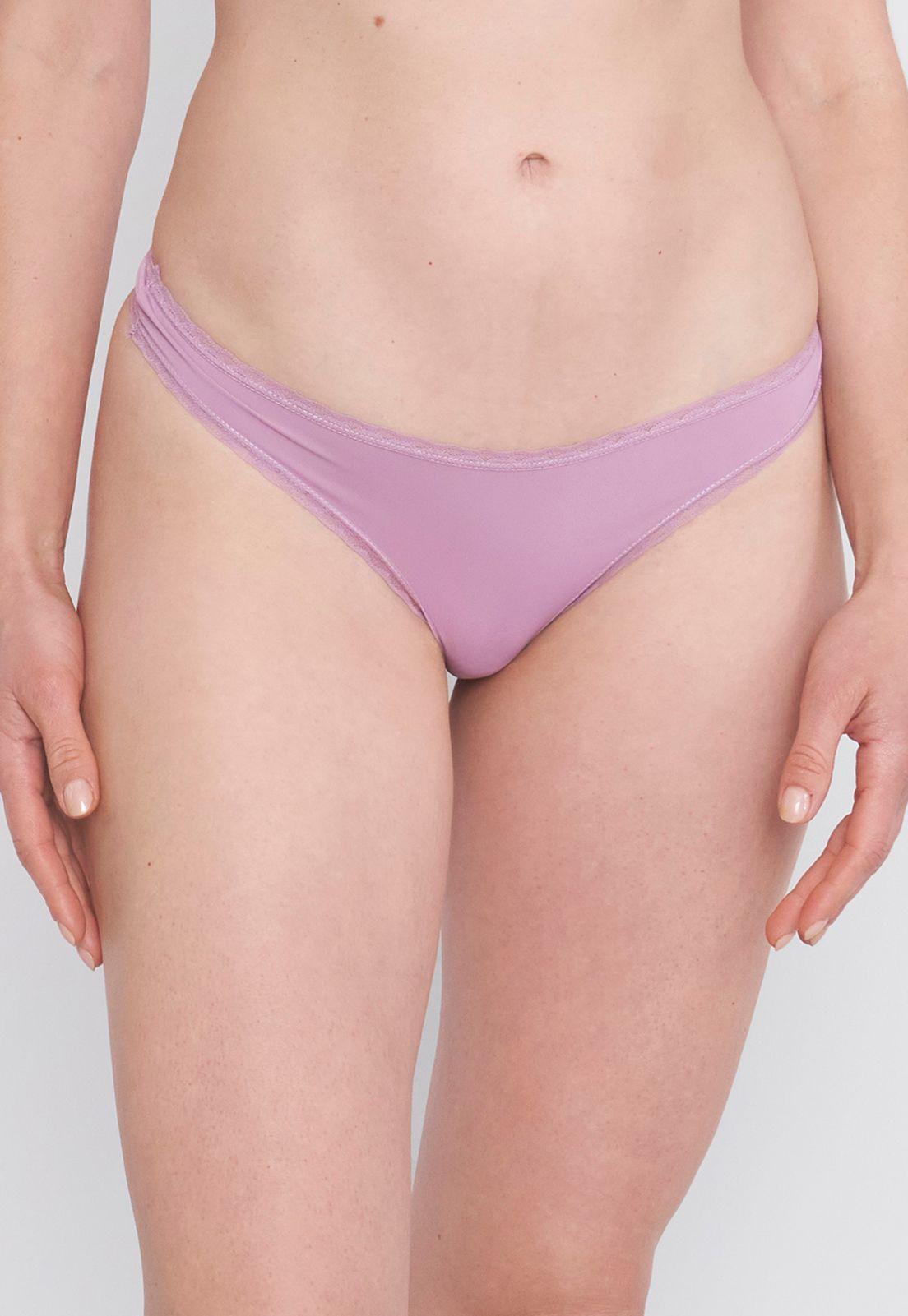 Calzón Mujer Malva Bikini Liso Corona-1