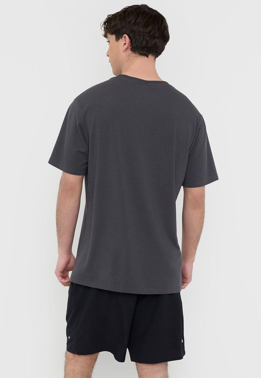 Polera Hombre Deportiva Fun Charcoal Corona-1