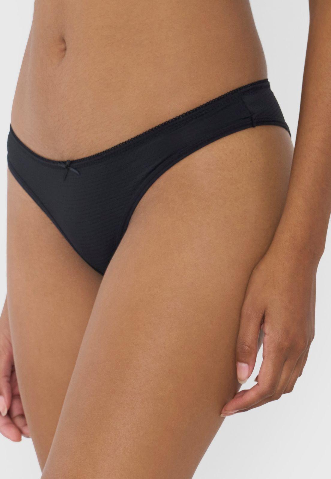 Calzón Mujer Bikini Negro Corona-3