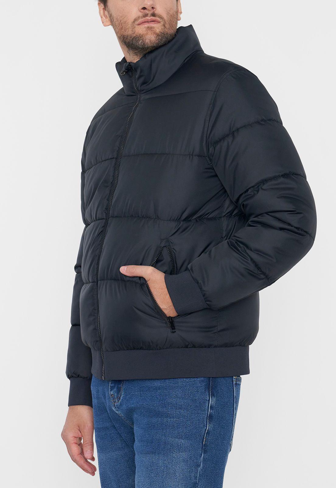 Parka Hombre Rib Negro Corona-2