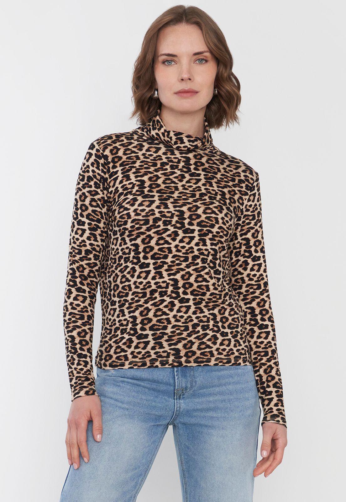 Beatle Mujer Bipack Negro/Animal Print Corona-2