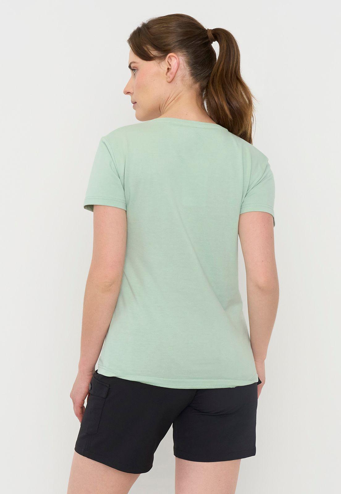 Polera Outdoor Mujer Fun Verde Corona-1