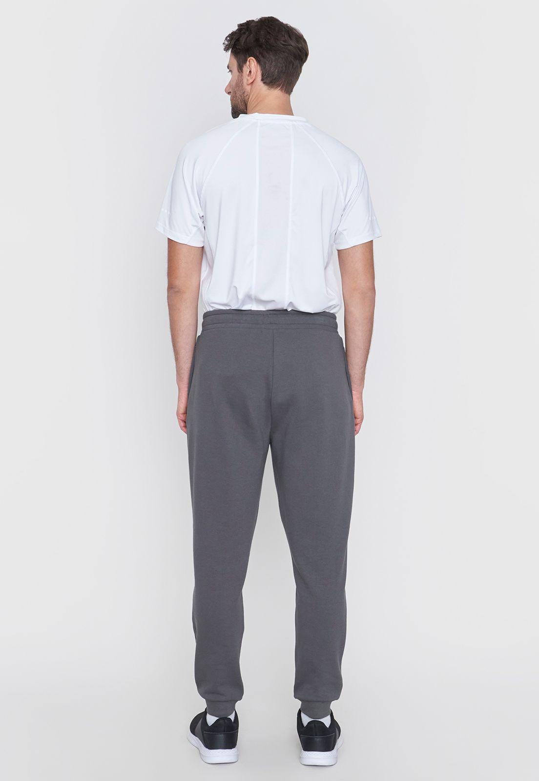 Buzo Hombre Deportivo Jogger Color Charcoal Corona-2