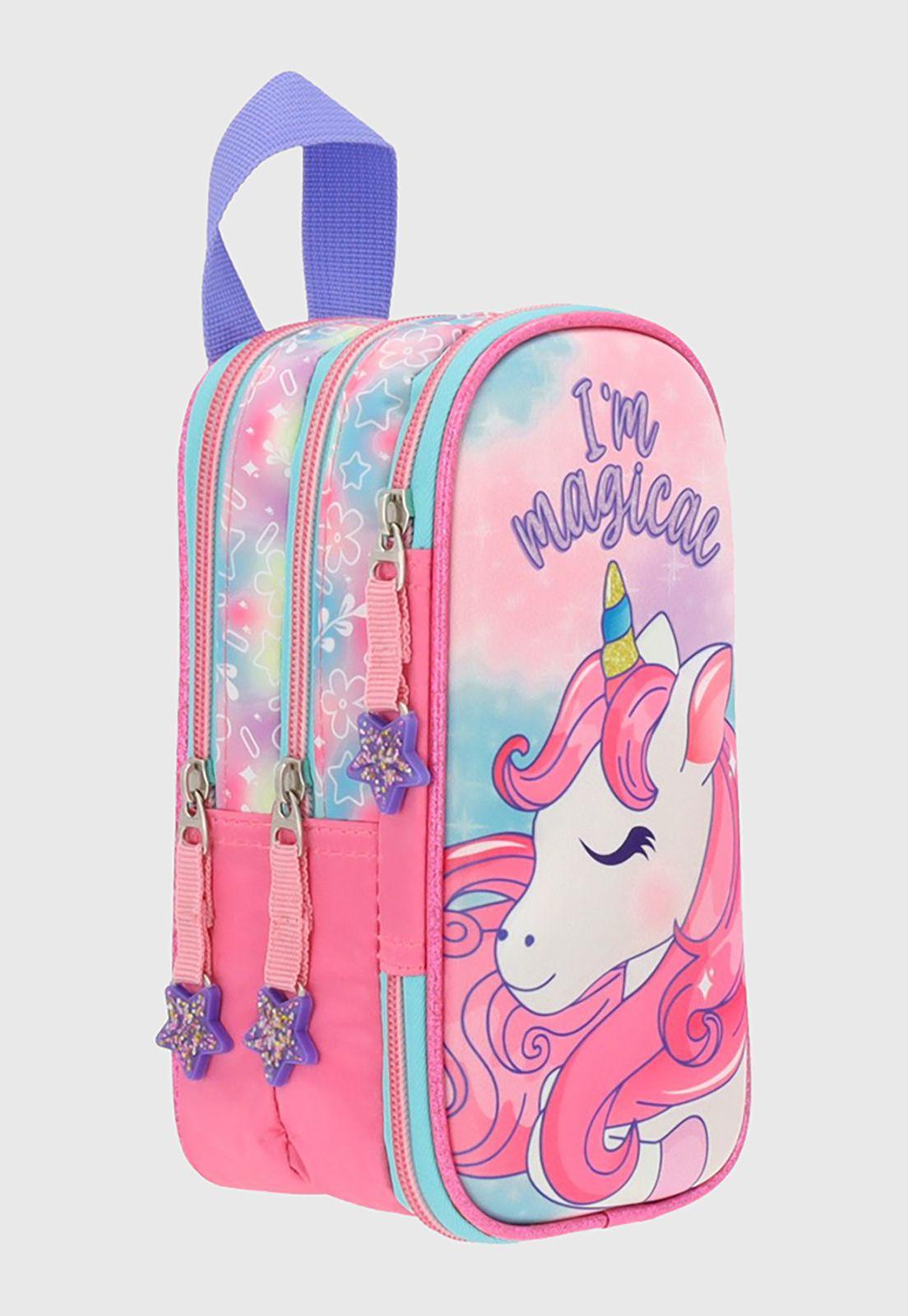 Estuche Keepack Unicornio Rosado Corona-2