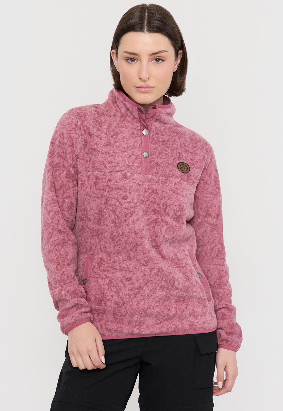 Polar Outdoor Mujer Snaps Rosado Corona-1