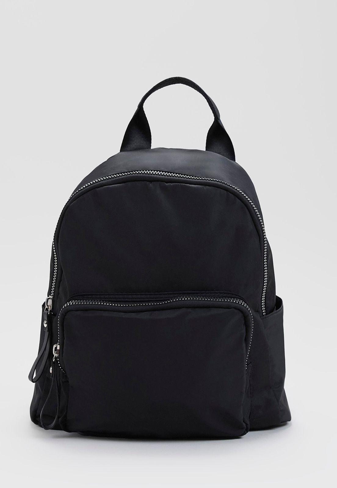 Mochila Mujer Negro Corona-0