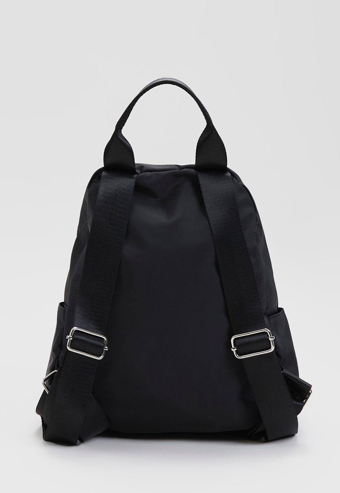 Mochila Mujer Negro Corona-1