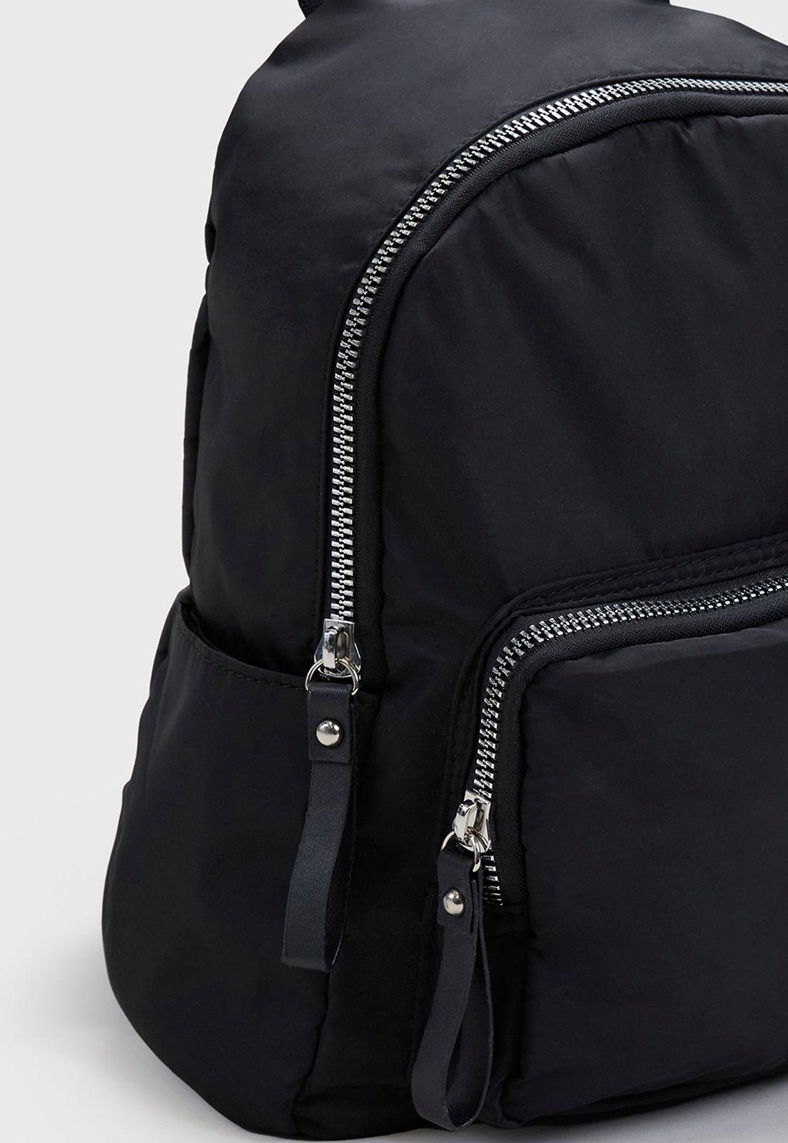 Mochila Mujer Negro Corona-2