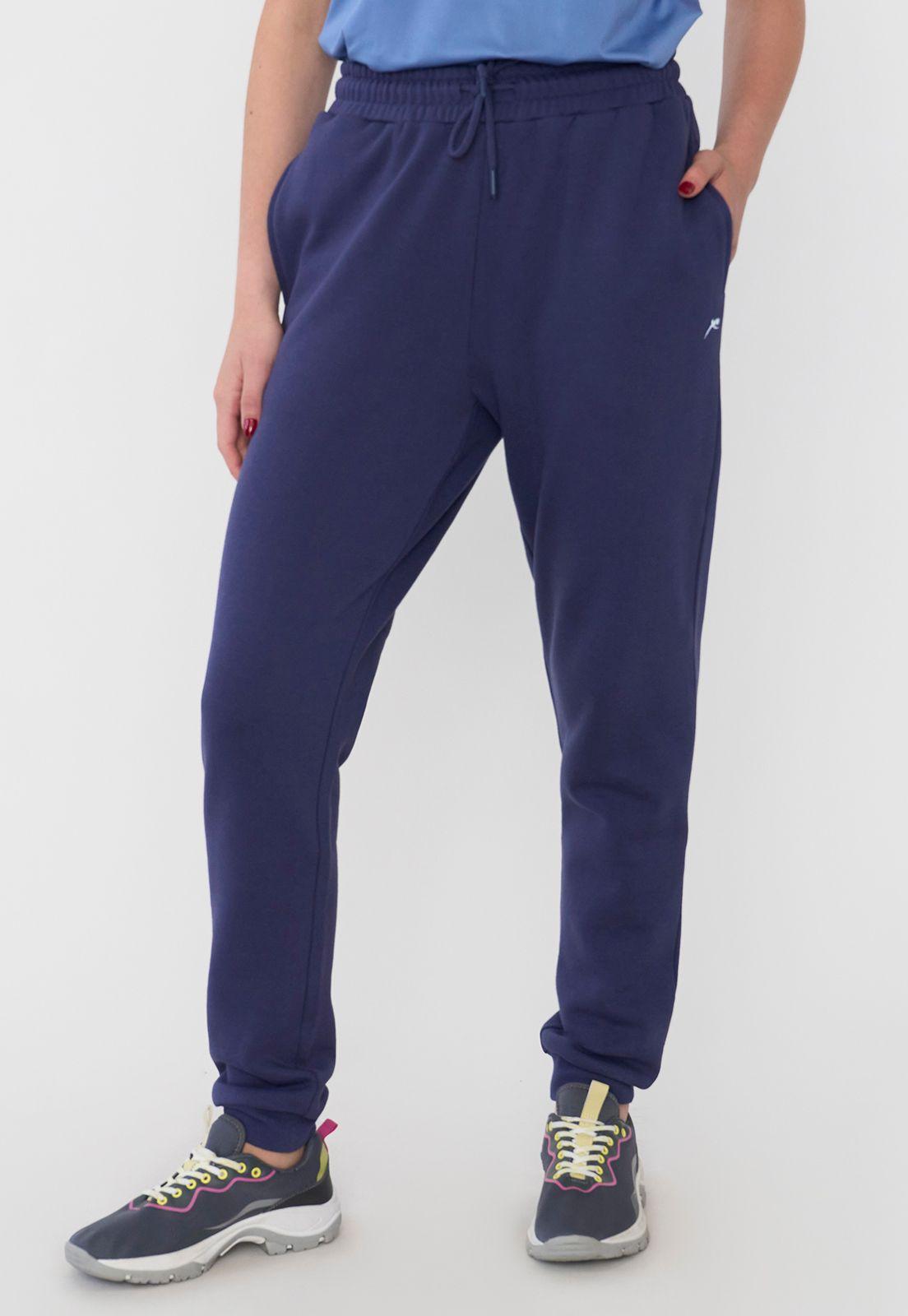Buzo Jogger Mujer Deportivo Navy Corona-1
