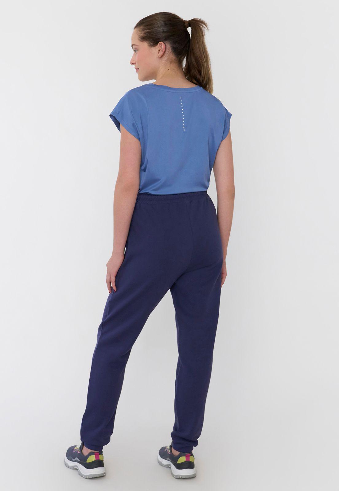 Buzo Jogger Mujer Deportivo Navy Corona-2