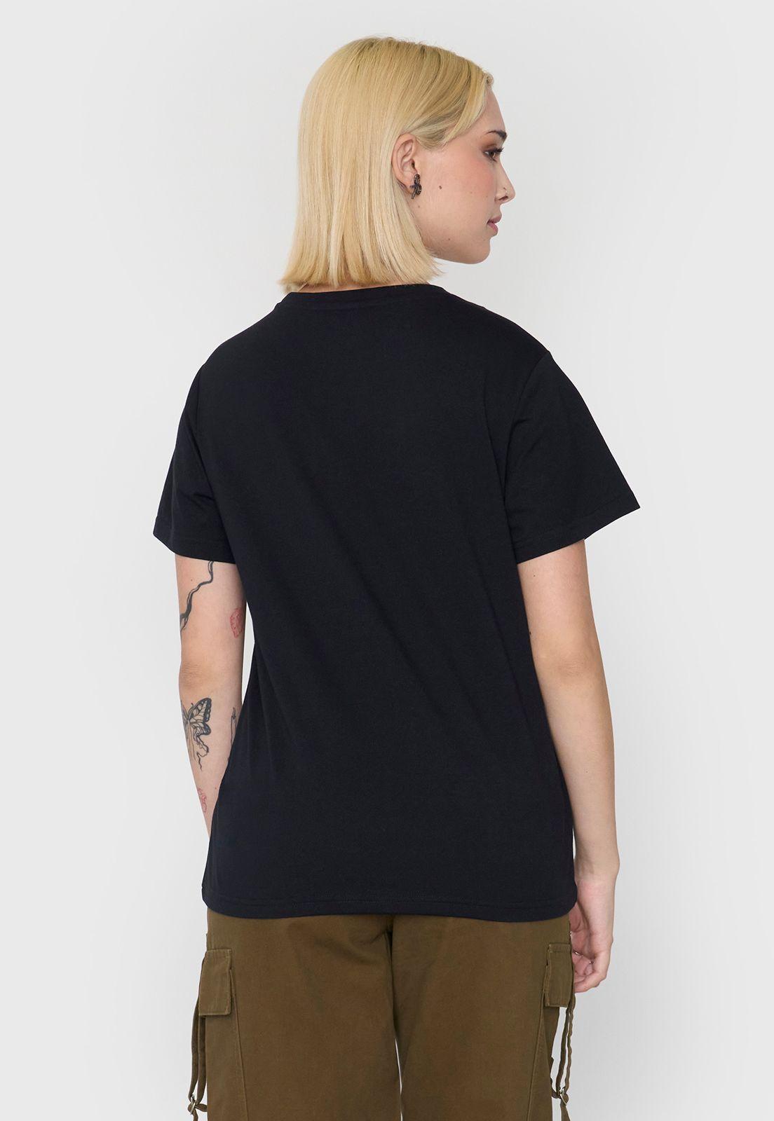 Polera Mujer Color Negro Fun Regular Corona-1