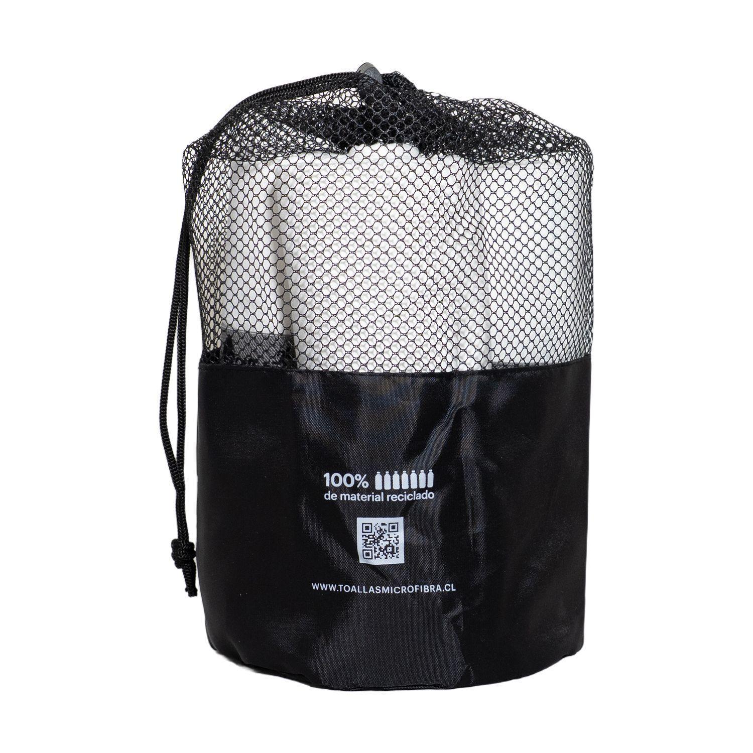 Pack Toalla de microfibra Go Out 100 material reciclado Tama o L Blancas-2