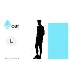 Go Out toalla de microfibra L Fucsia-1