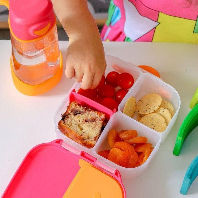Mini lonchera con divisiones antiderrame b.box Strawberry Shake-3