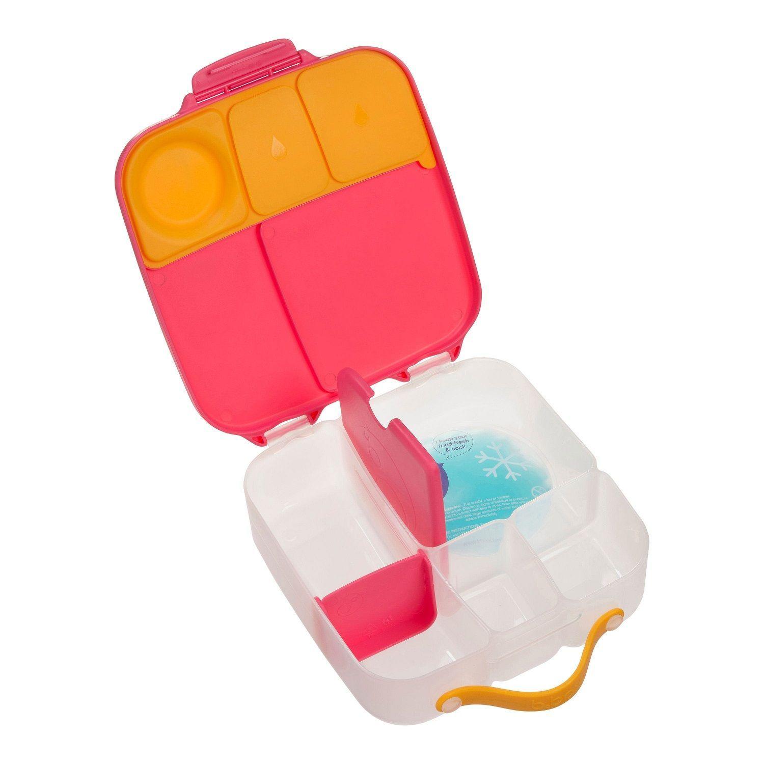 Lonchera con divisiones antiderrames b.box 2lts Strawberry Shake-2