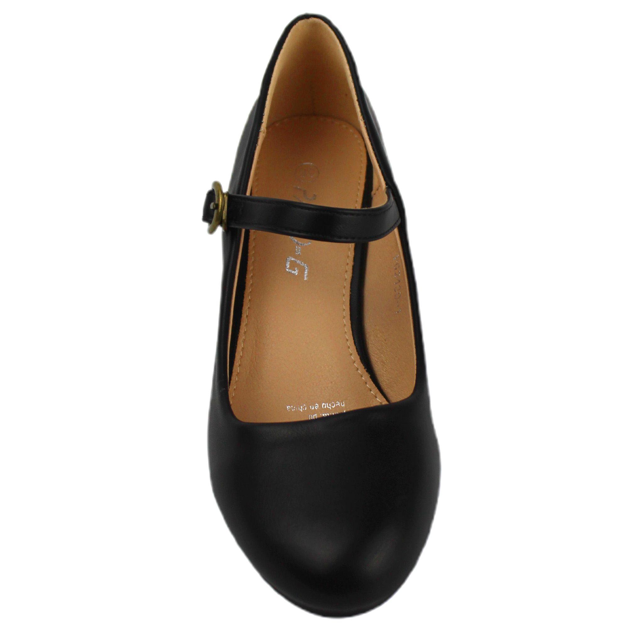 Zapato vestir taco medio para Mujer G30 Yassne Negro-2