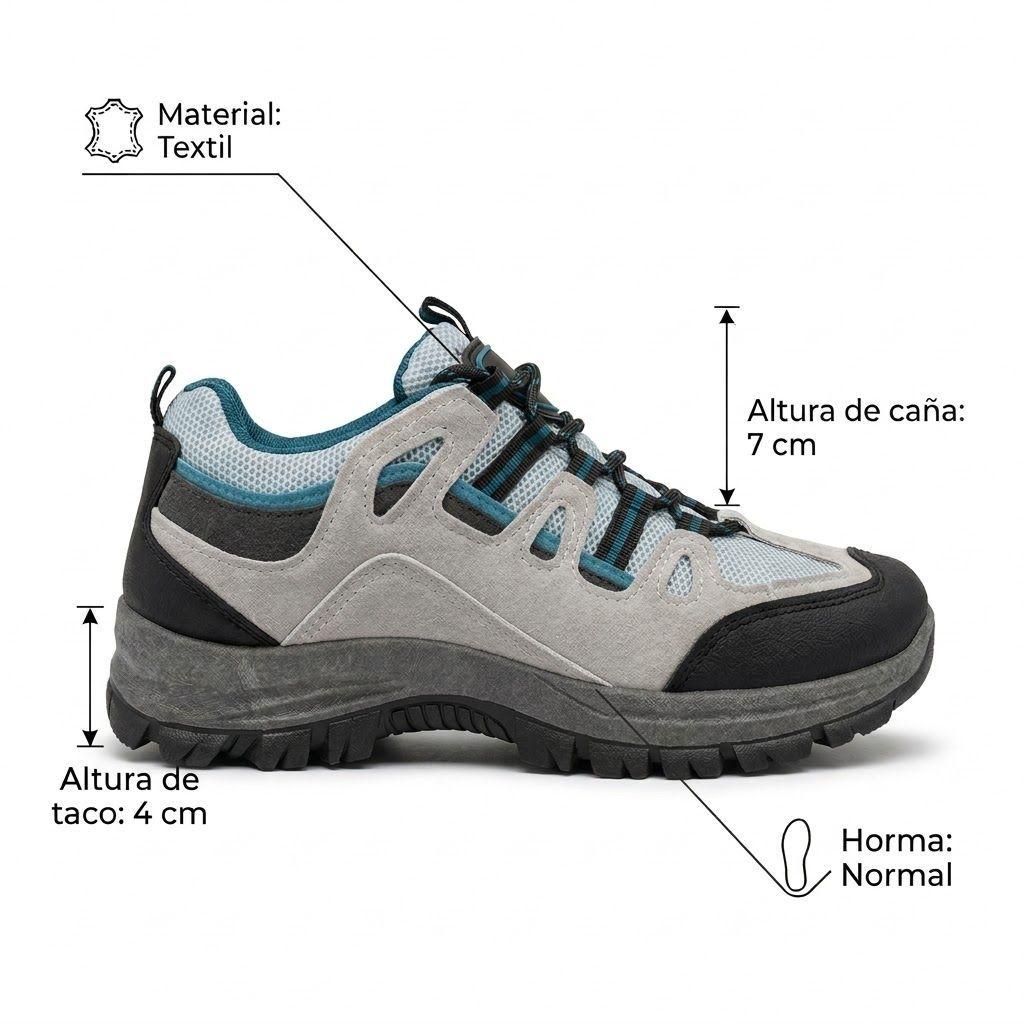 Zapatilla Outdoor Trekking Mujer 211-3-6