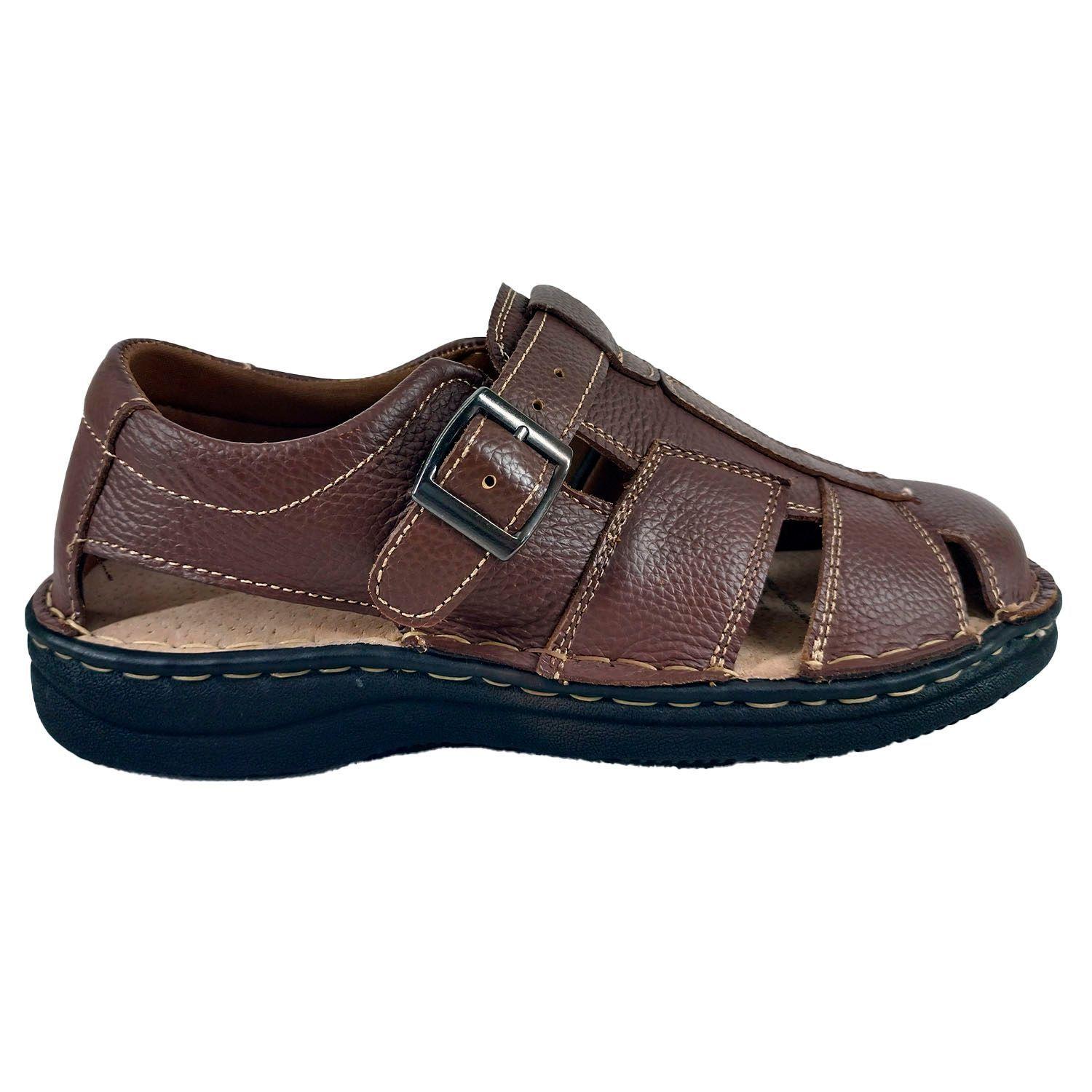 Sandalias de Cuero Hombre 201-0