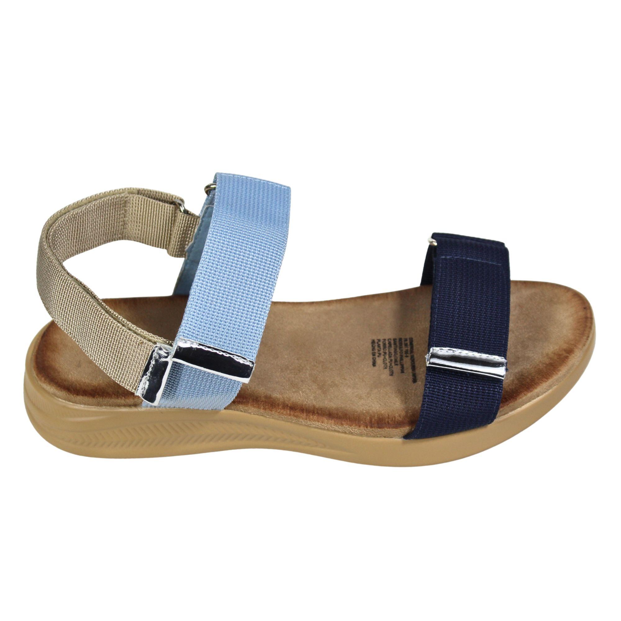 Sandalia deportiva de mujer TGH04 Azul-2