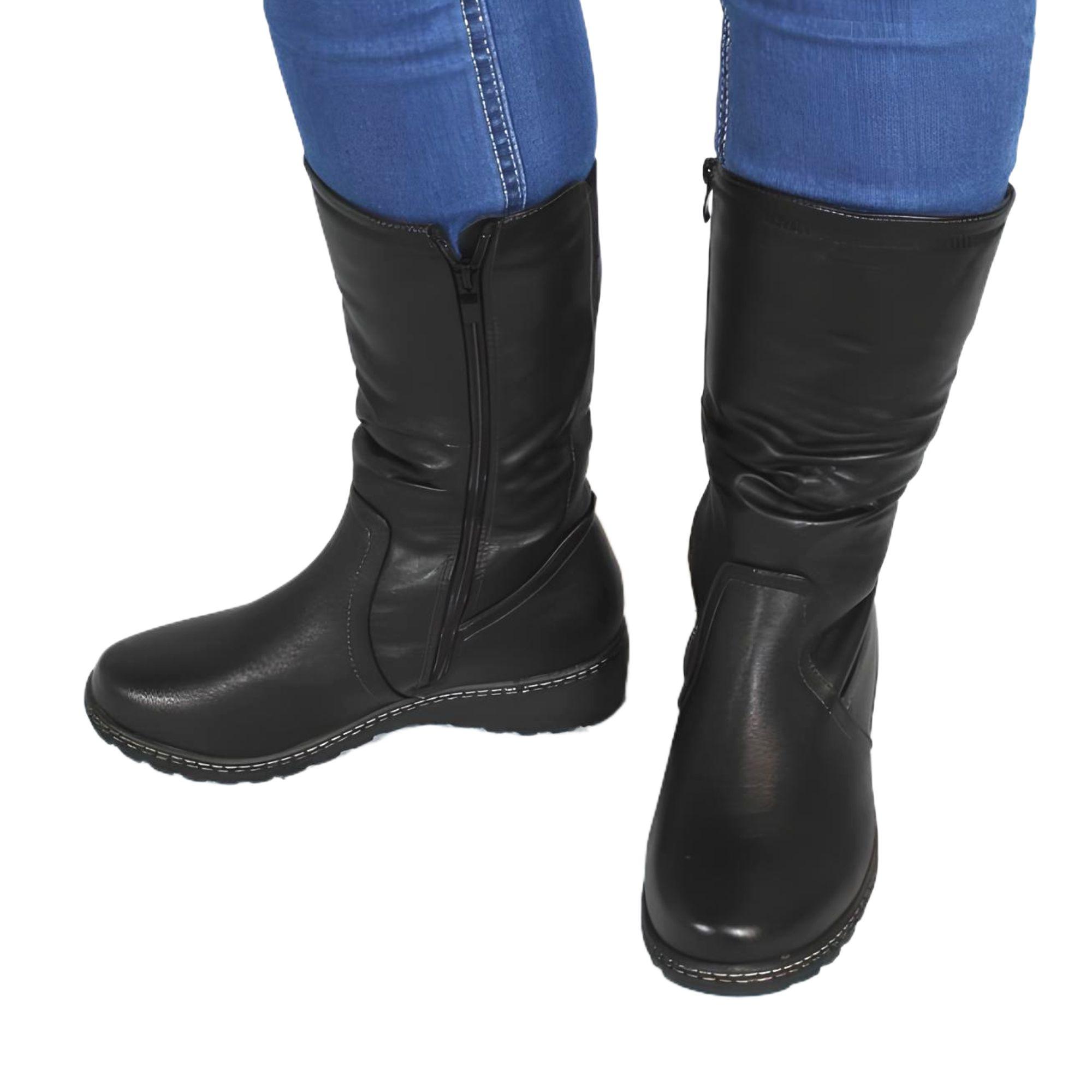 Bota Invierno de Mujer 959 Yassne Negro-1
