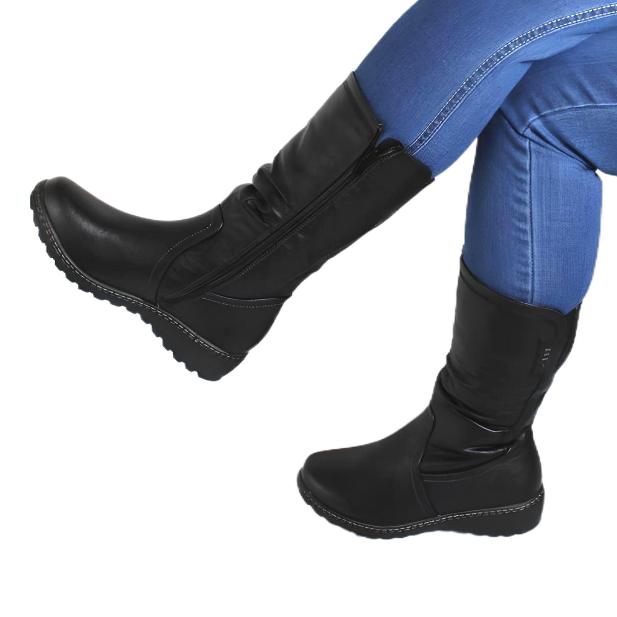 Bota Invierno de Mujer 959 Yassne Negro-2