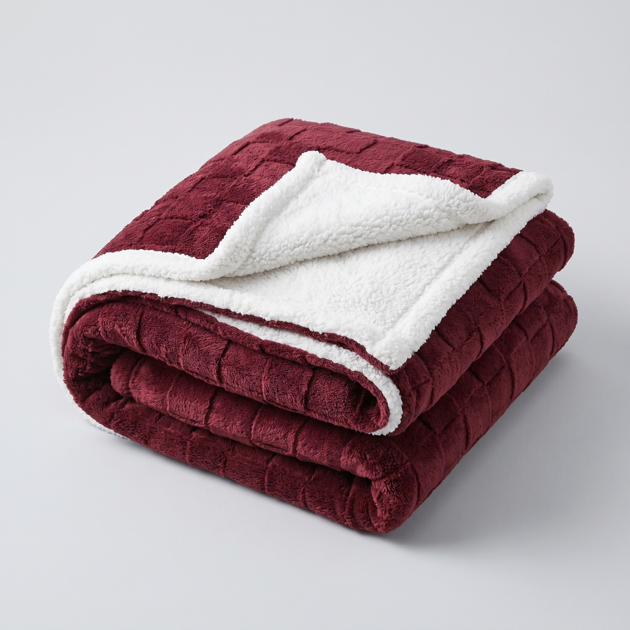 Manta Relieve Sherpa Chiporro 2 Plazas 230x200 Cm-0