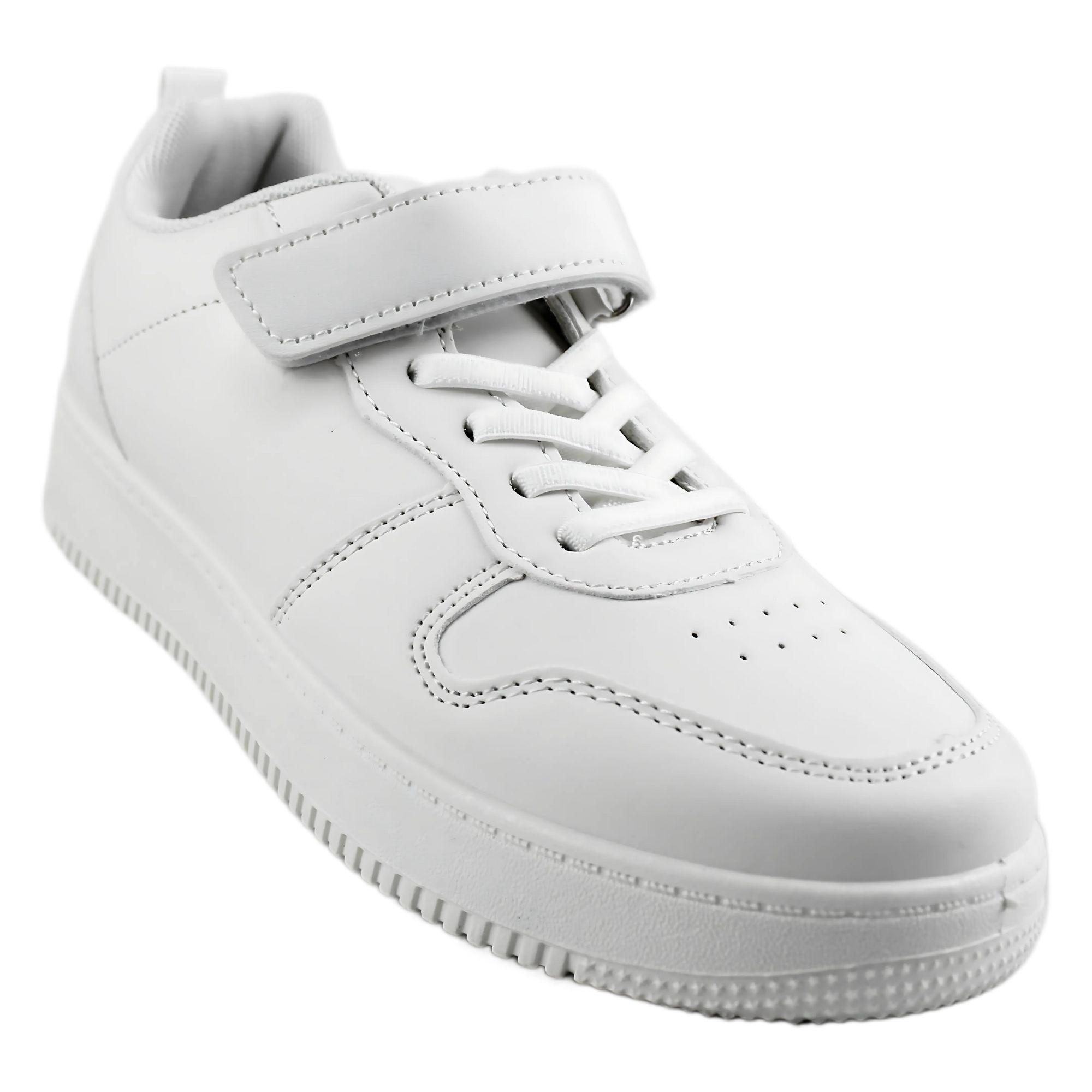 Zapatilla Escolar Unisex 905 Yassne Blanco-1