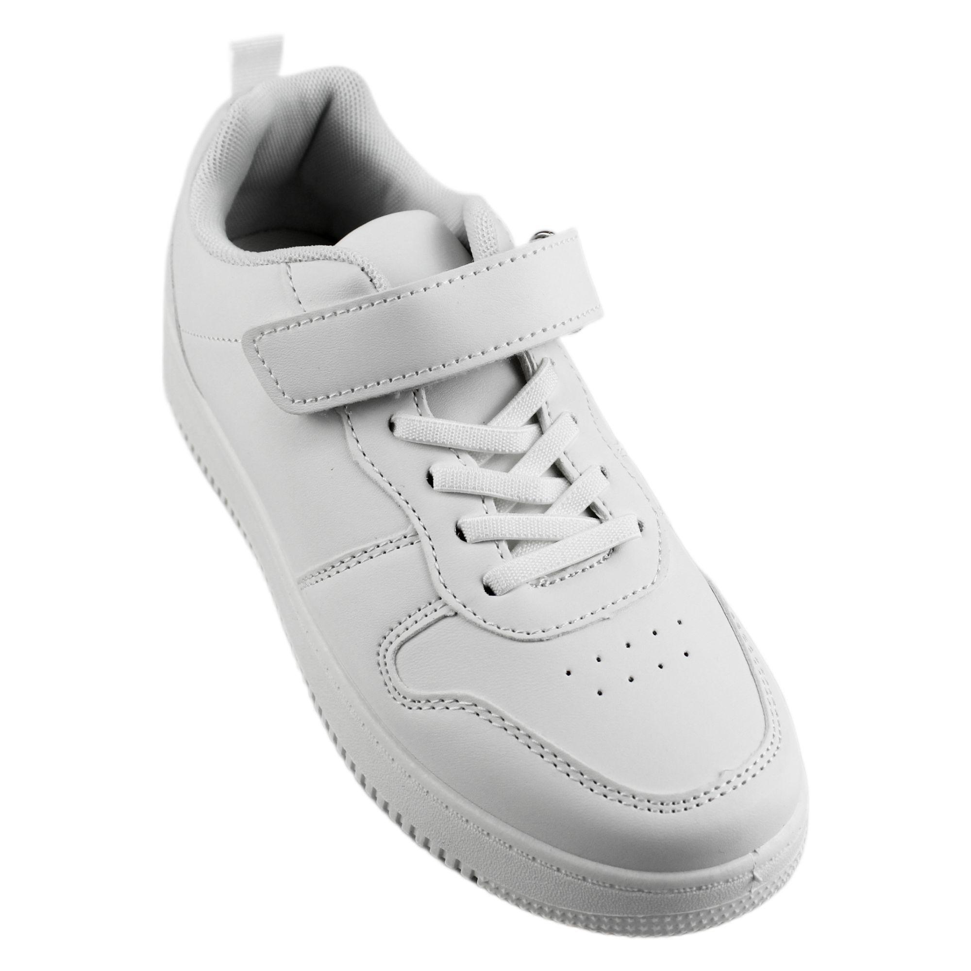 Zapatilla Escolar Unisex 905 Yassne Blanco-2