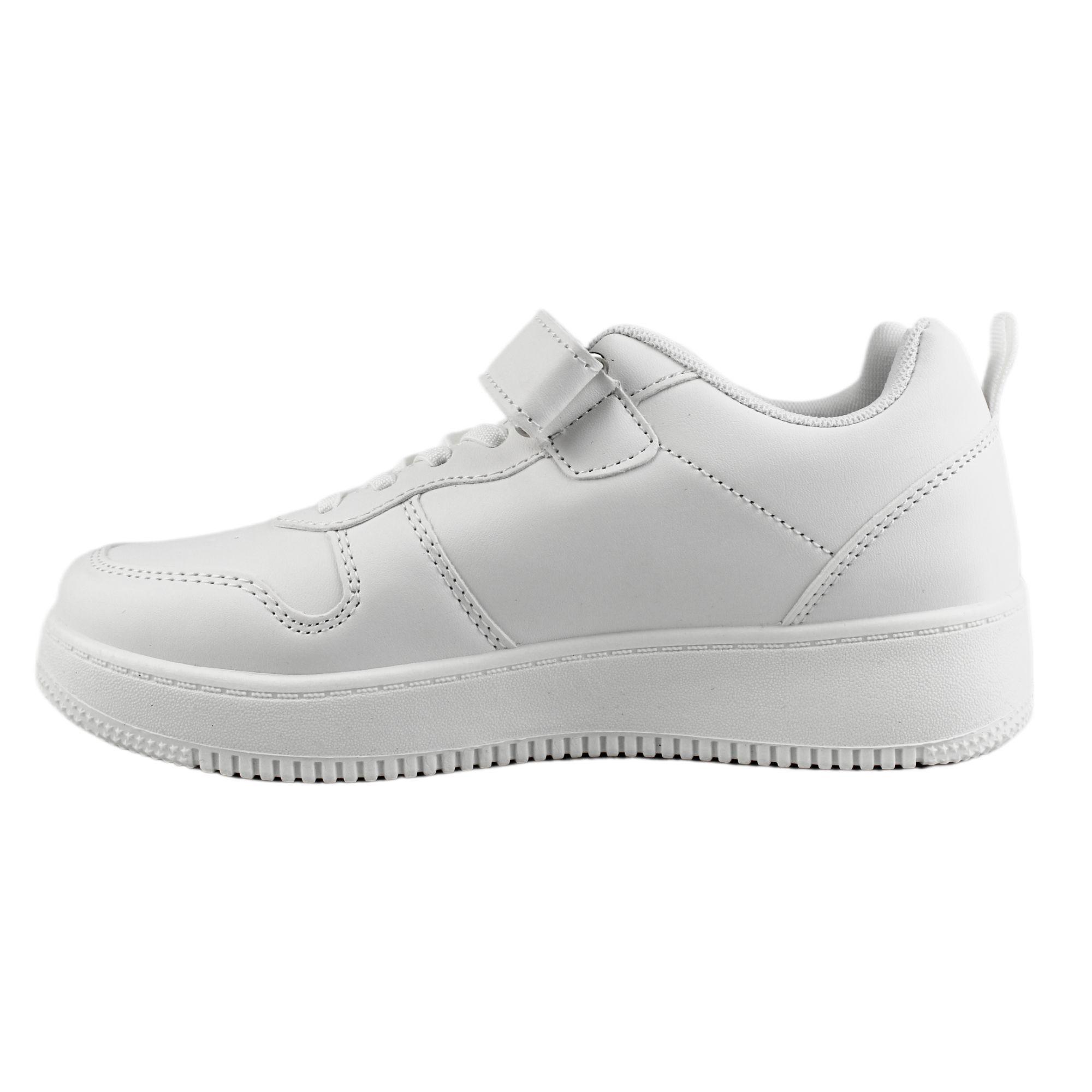 Zapatilla Escolar Unisex 905 Yassne Blanco-3