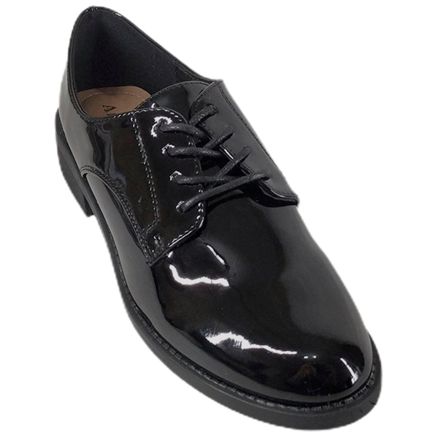 Zapato Charol de Mujer con cordones-1