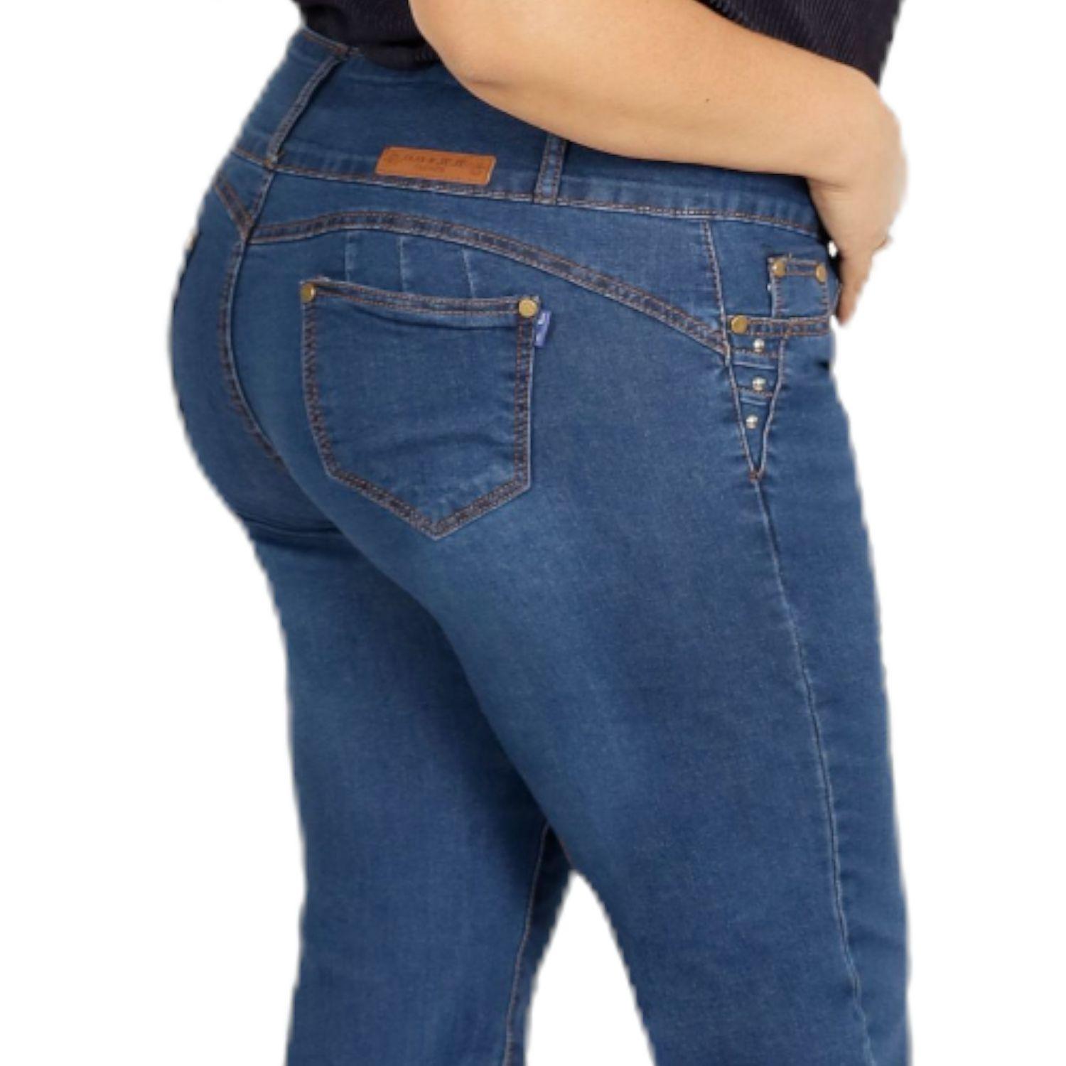 Jeans Recto de Mujer J71 Yassne-3