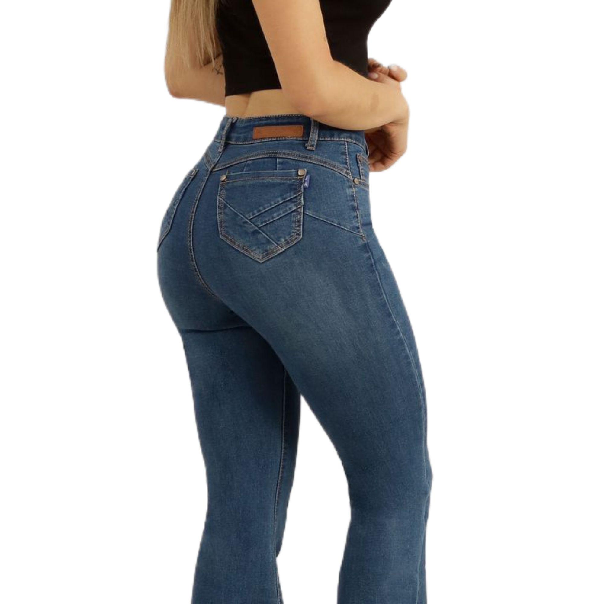 Jeans Flare Mujer J91 Yassne-3