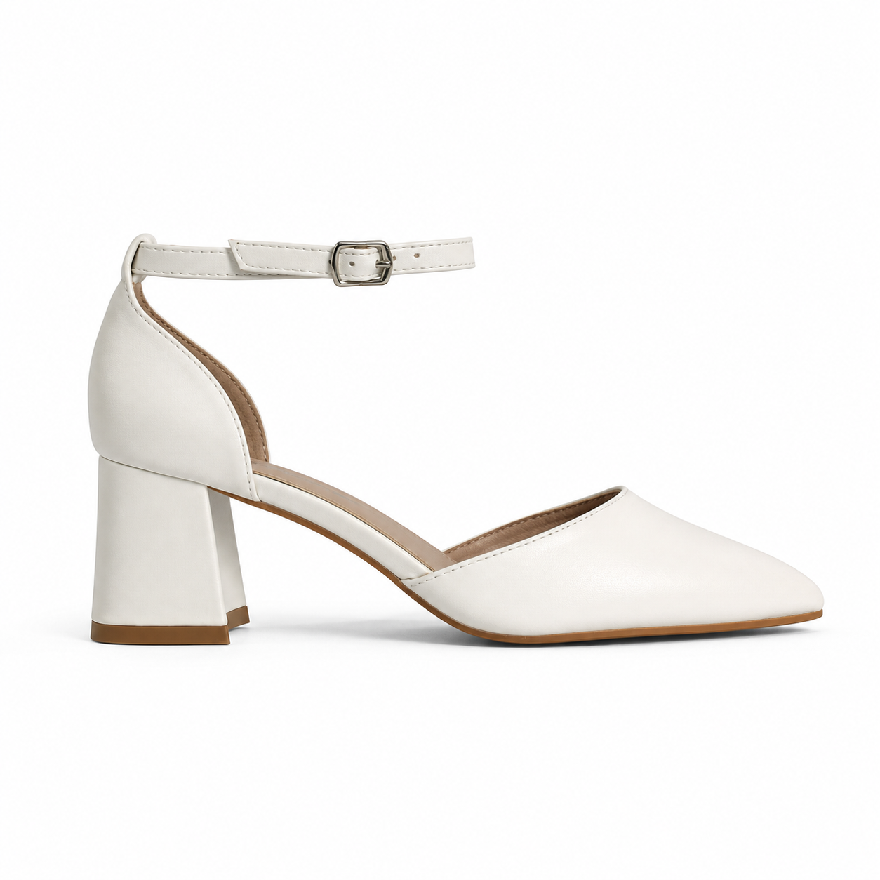 Zapato Mujer En Punta Taco Cuadrado 5275-0