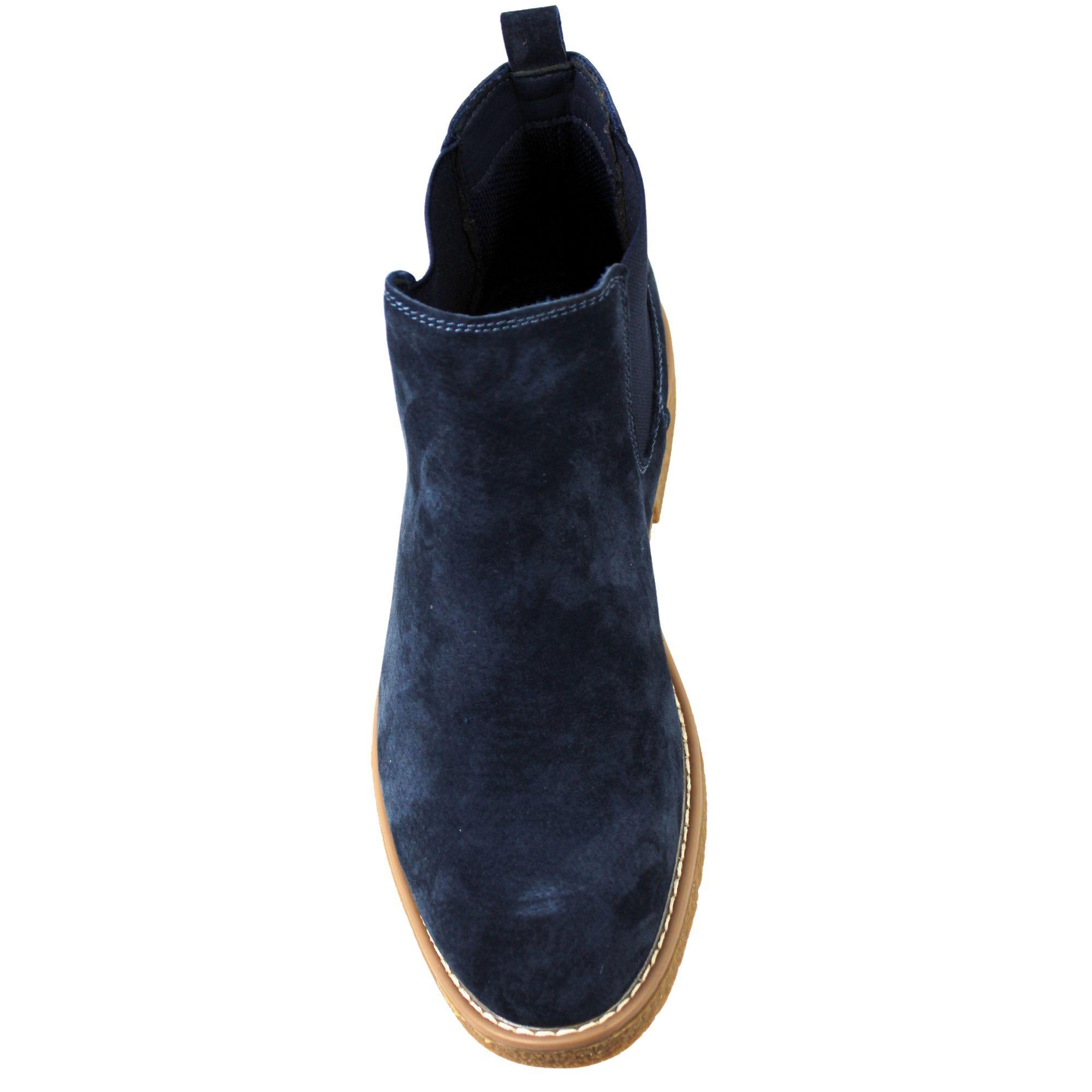 Botines Chelsea de Hombre L11 Azul-2