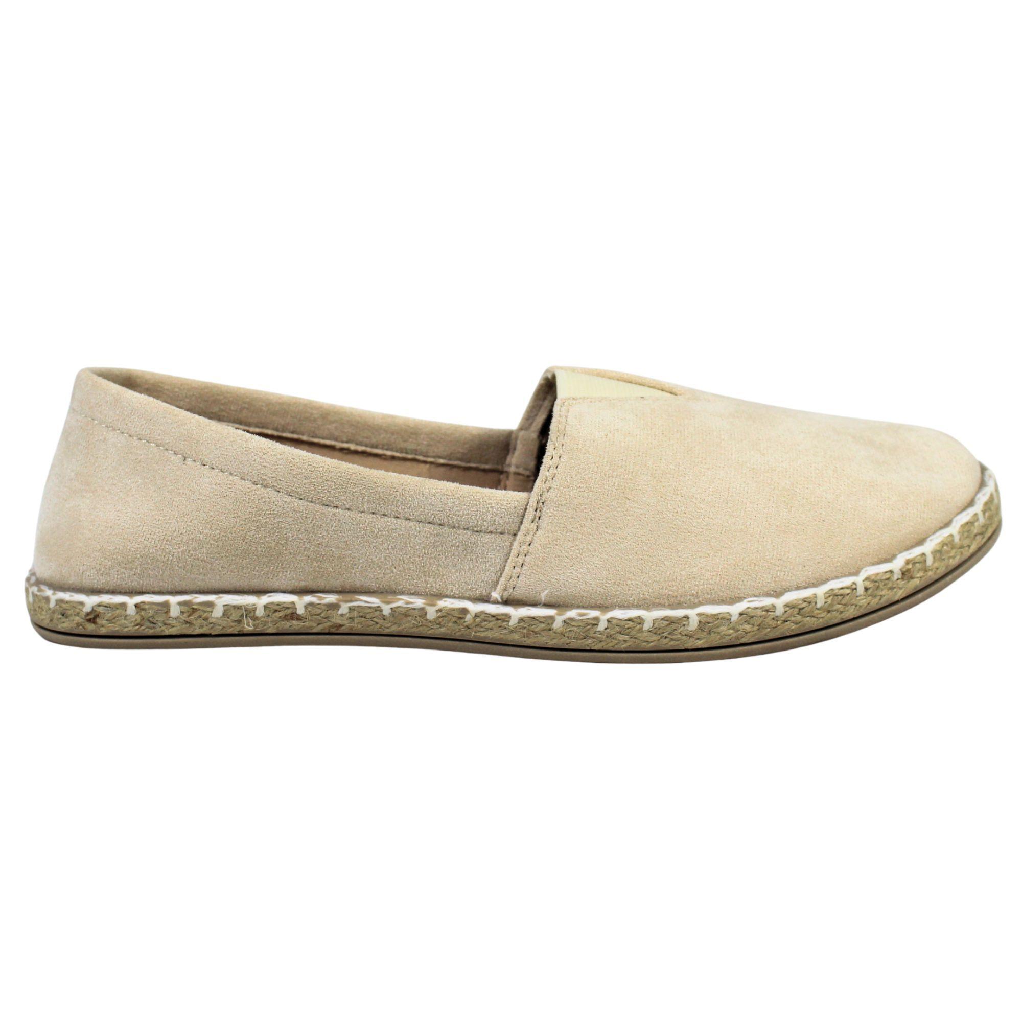 Alpargatas Mujer Cómodas para Verano Yassne QM2510 Beige-0