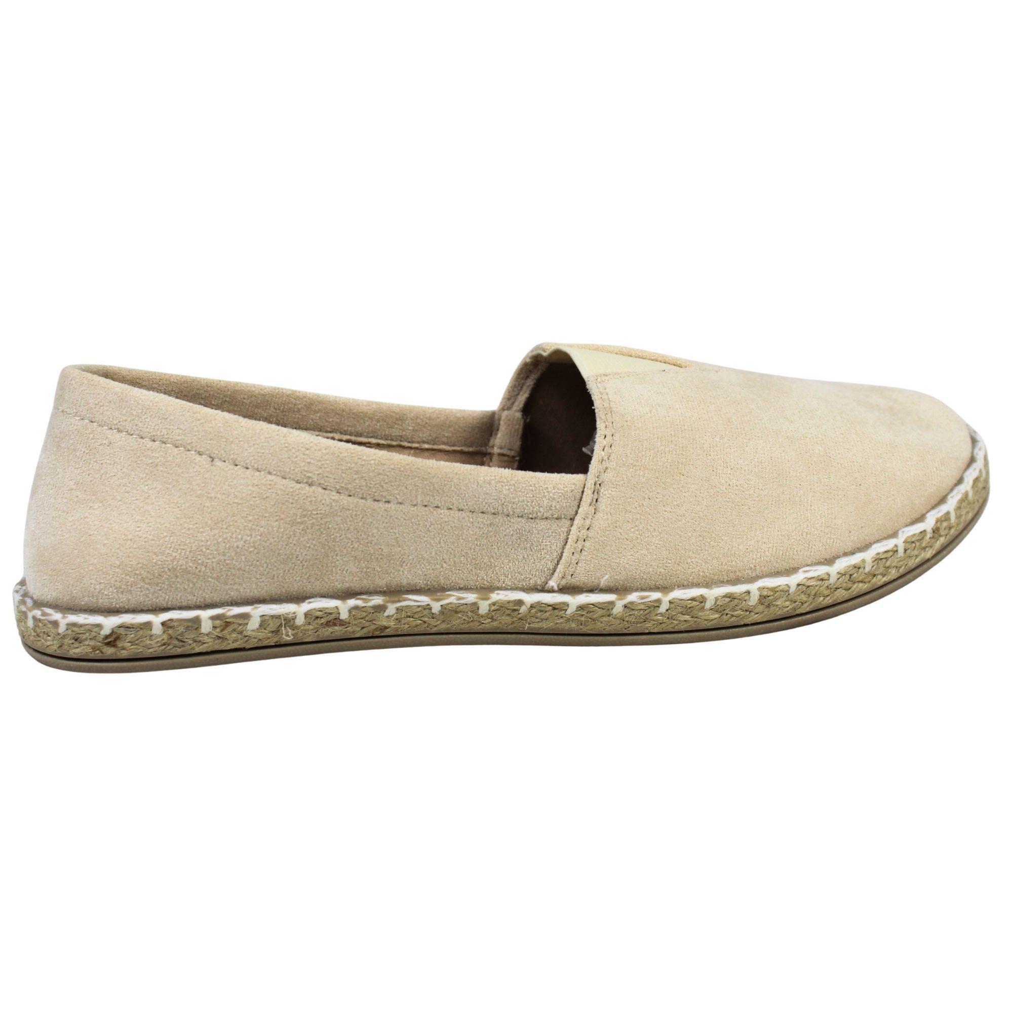 Alpargatas Mujer Cómodas para Verano Yassne QM2510 Beige-1