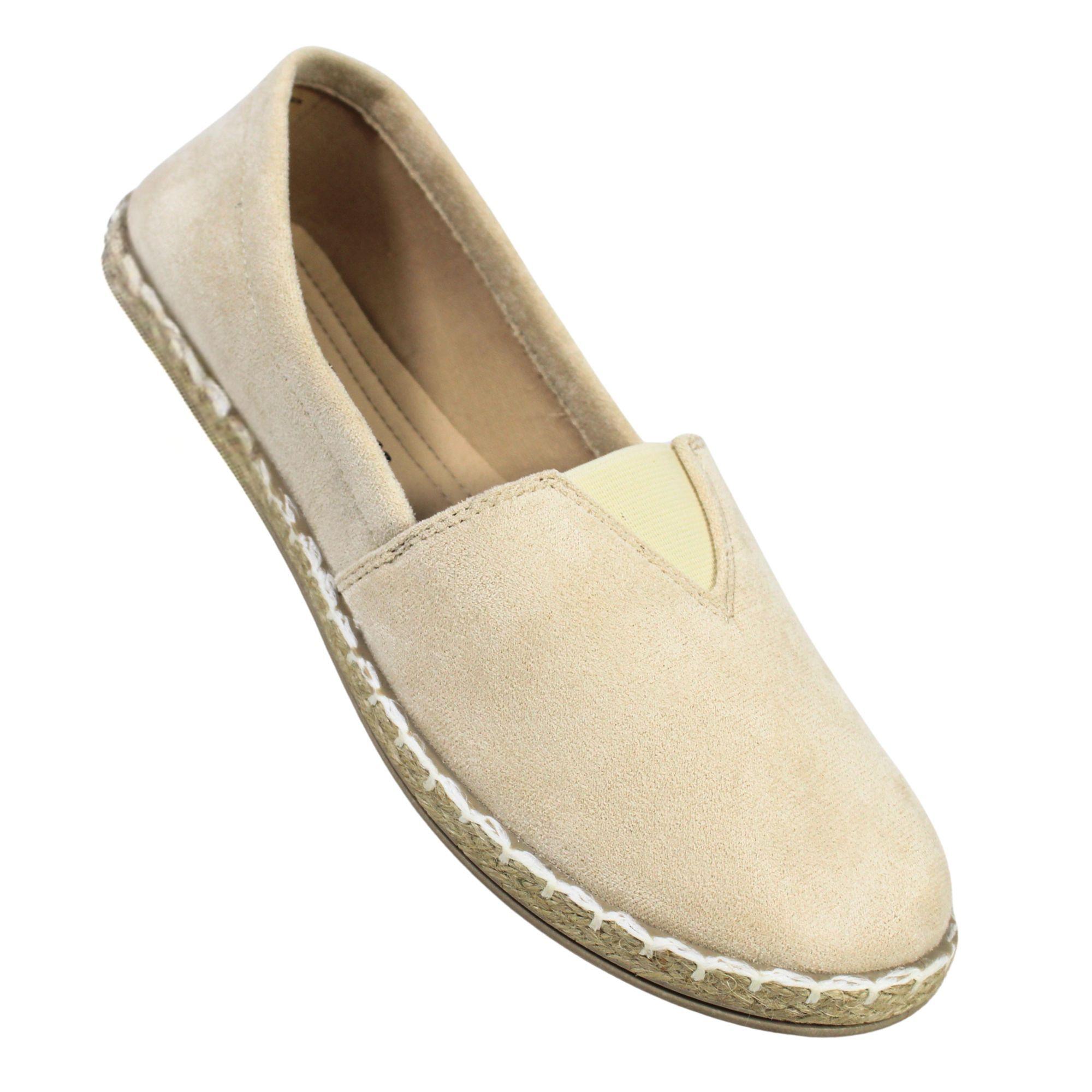 Alpargatas Mujer Cómodas para Verano Yassne QM2510 Beige-3