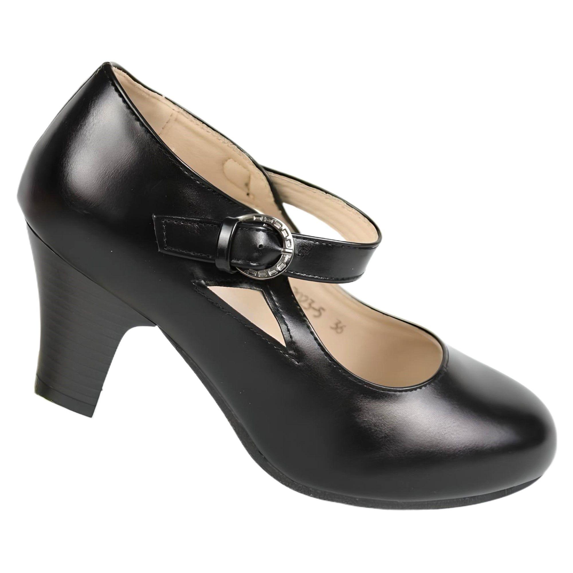 Zapato de Mujer Taco Cuadrado 23 Yassne-1