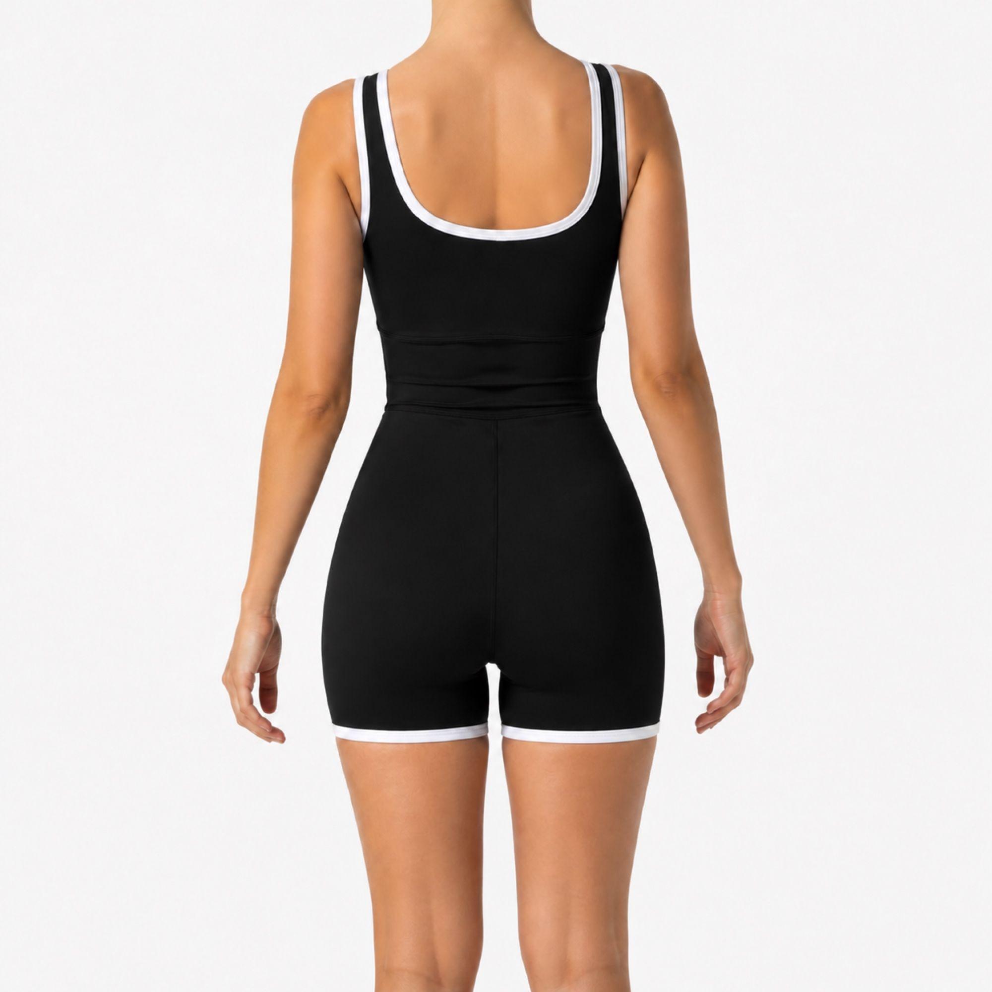 Enterito Deportivo Mujer Corto Spandex Elástico Tallas S-M-L-1