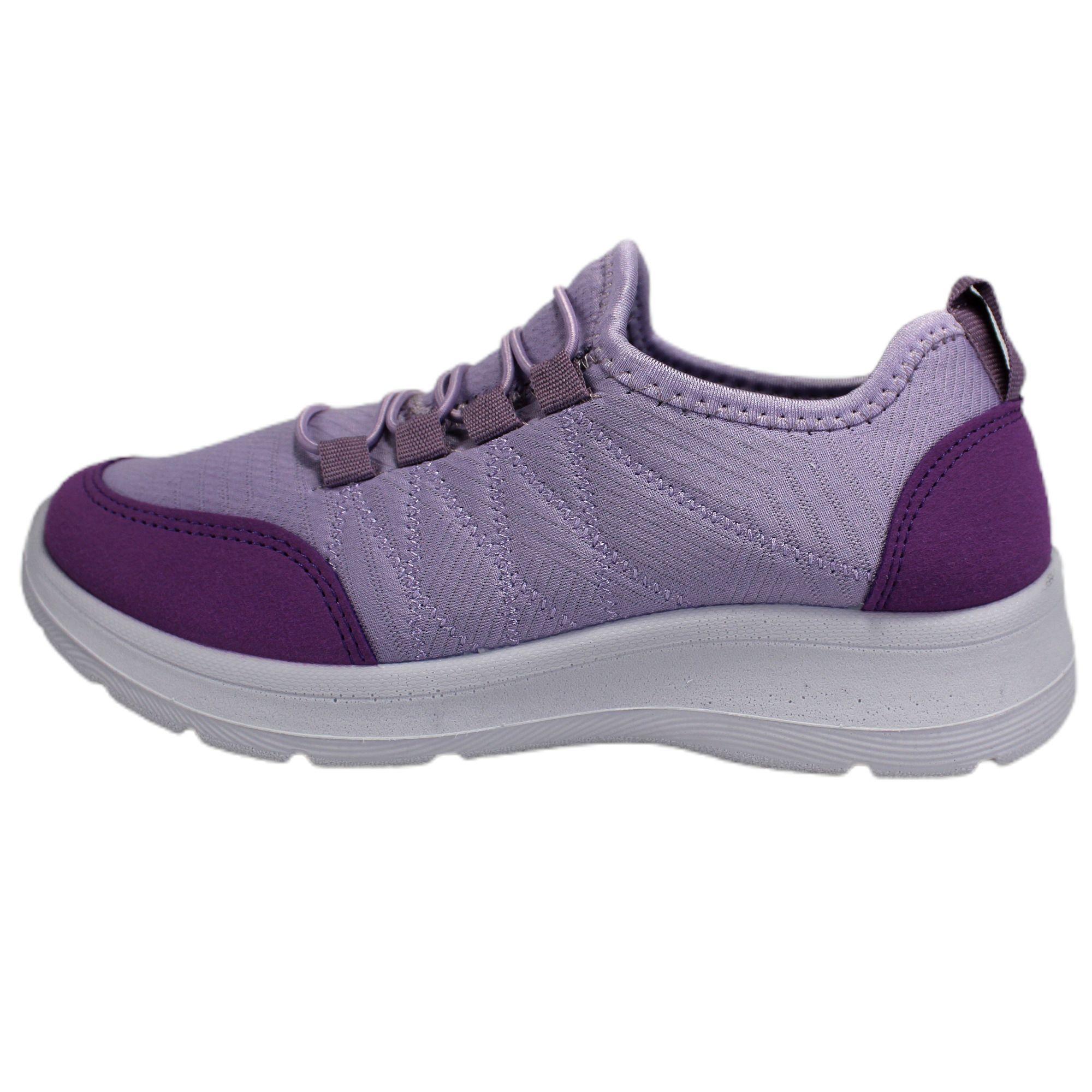 Zapatilla Deportiva Mujer Acolchadas Yassne Morado-0