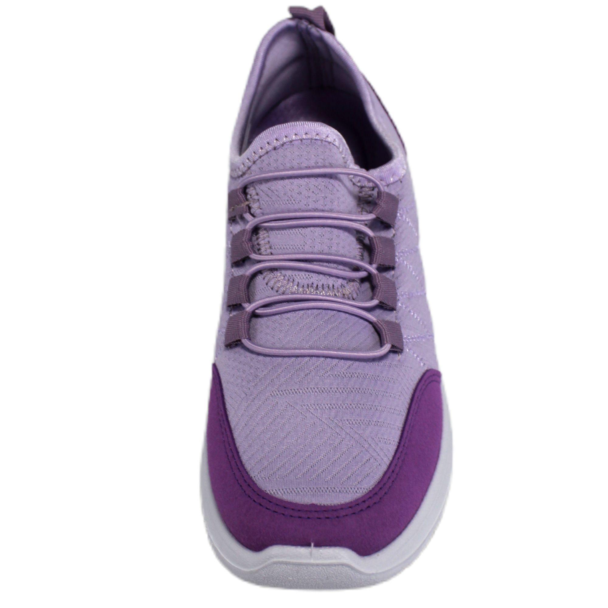 Zapatilla Deportiva Mujer Acolchadas Yassne Morado-3