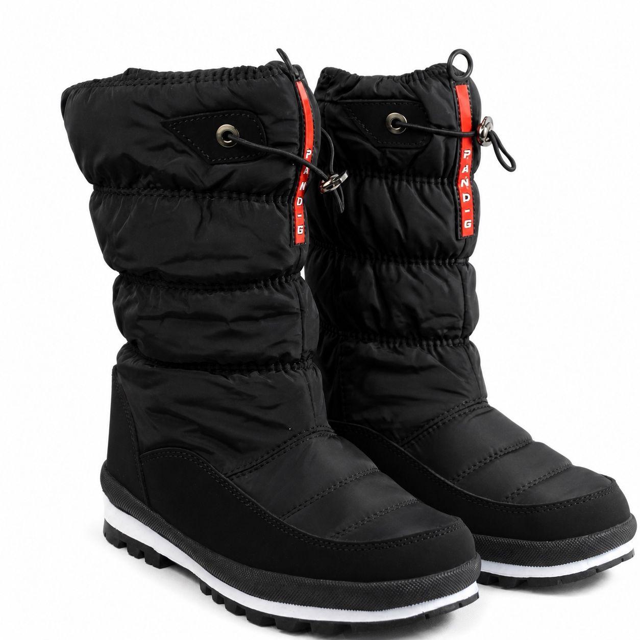 Bota Mujer Impermeable de Nieve Forrada Polar-2