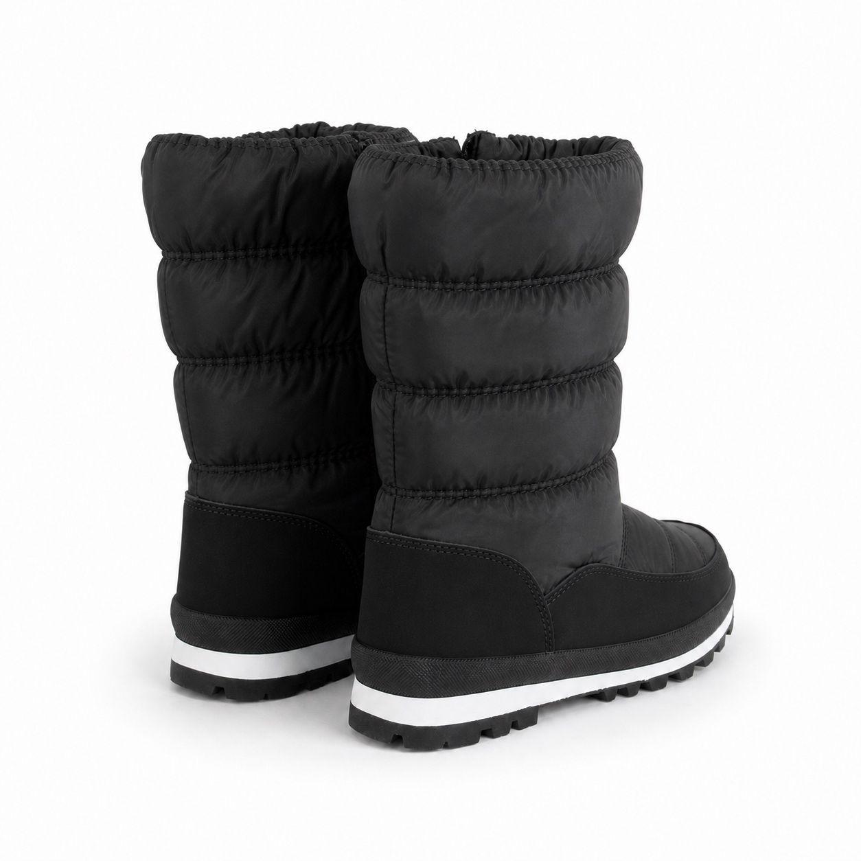 Bota Mujer Impermeable de Nieve Forrada Polar-4