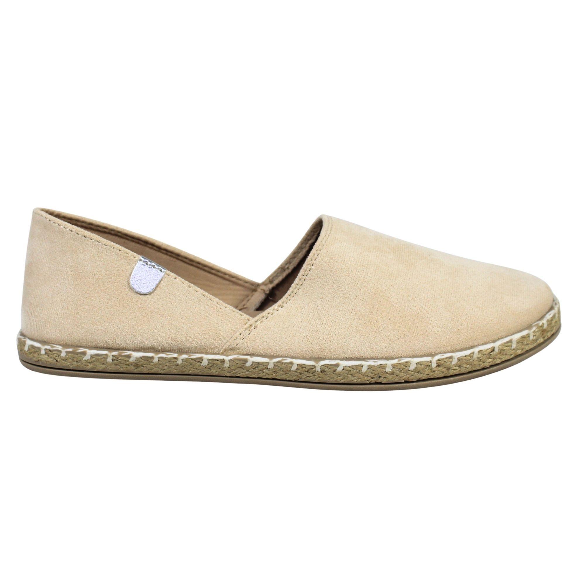 Alpargatas Mujer Cómodas para Verano QM2509 Beige-0