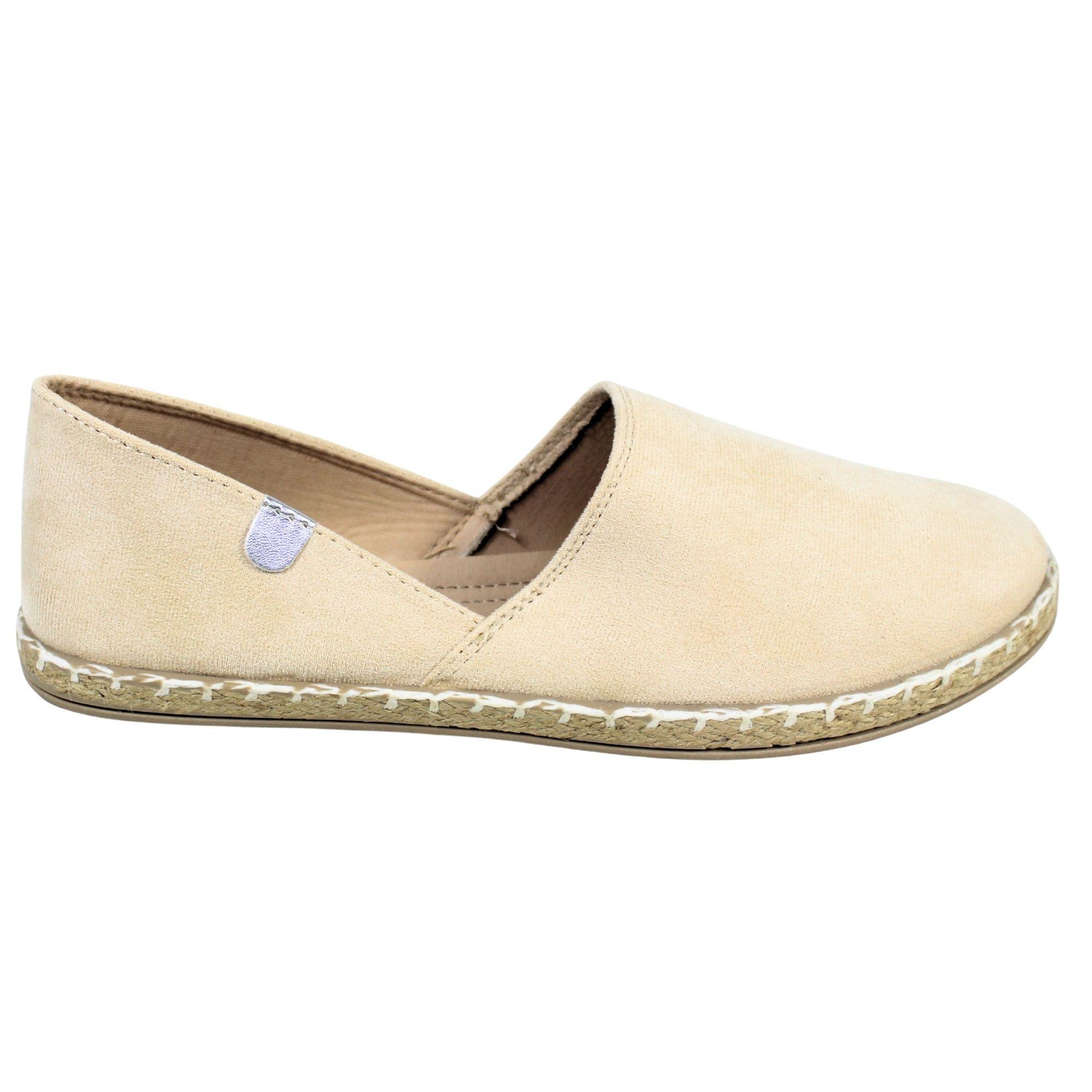 Alpargatas Mujer Cómodas para Verano QM2509 Beige-2