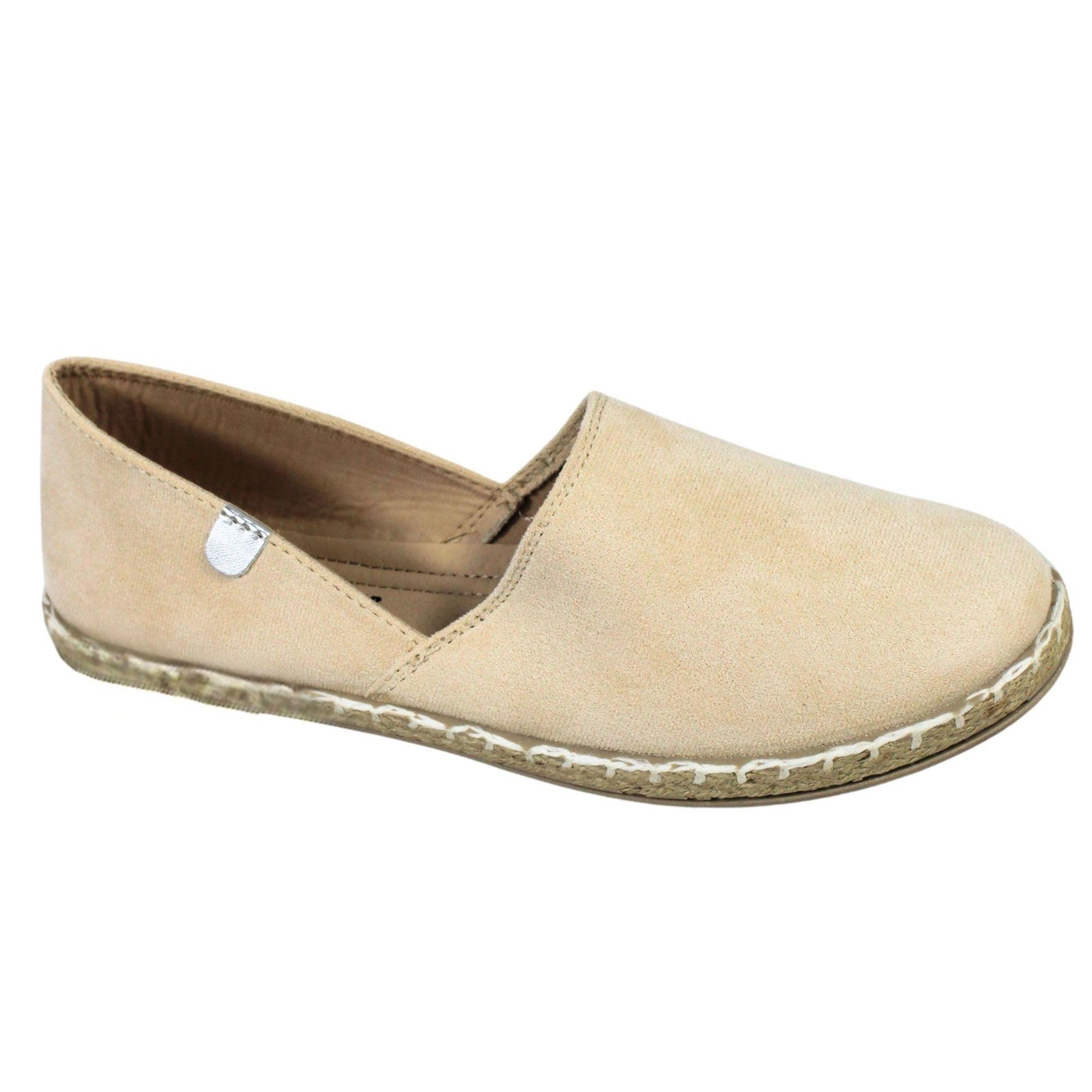 Alpargatas Mujer Cómodas para Verano QM2509 Beige-3